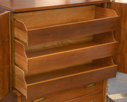 Kent Coffey 'Marquee" 5 Drawer Highboy Dresser