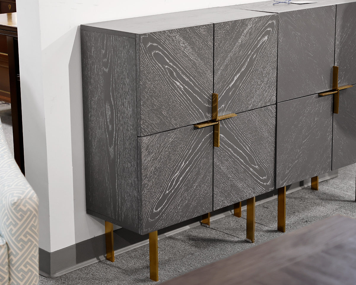 CB2 Jax Cerused Entry Way Cabinet