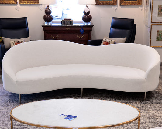 CB2 Curvo 96.5" Sofa by Goop