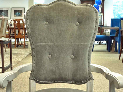 Universal Grey Driftwood Finish Table & 8 Chair Set