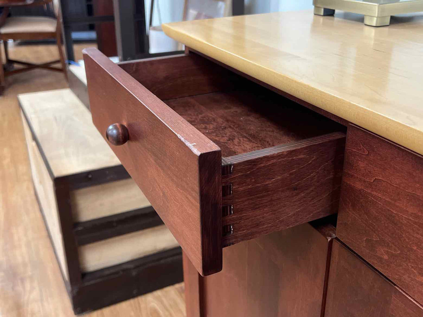 Canadel Two Tone Maple Sideboard