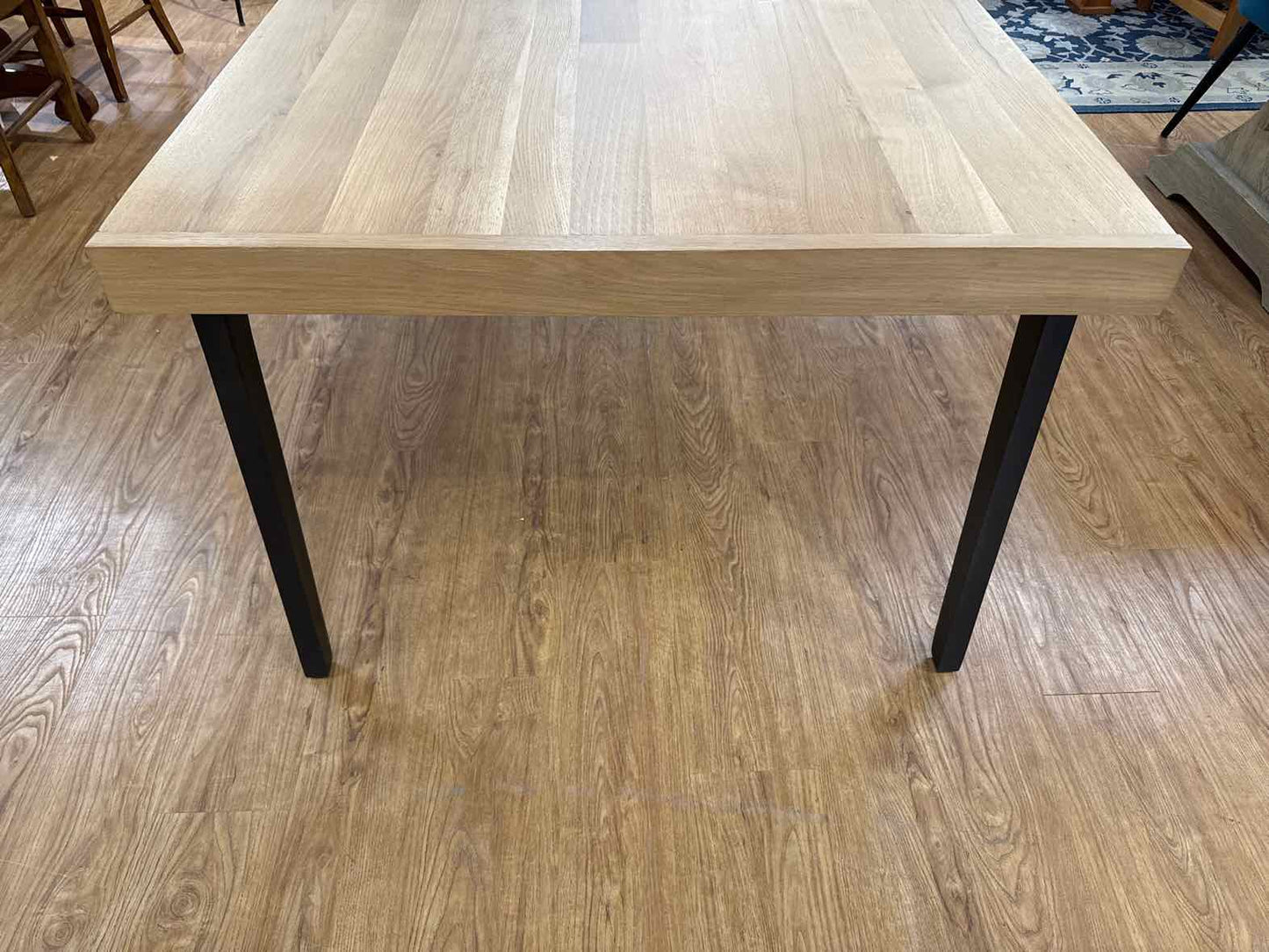 Crate & Barrel 'Lakin' White Oak Dining Table