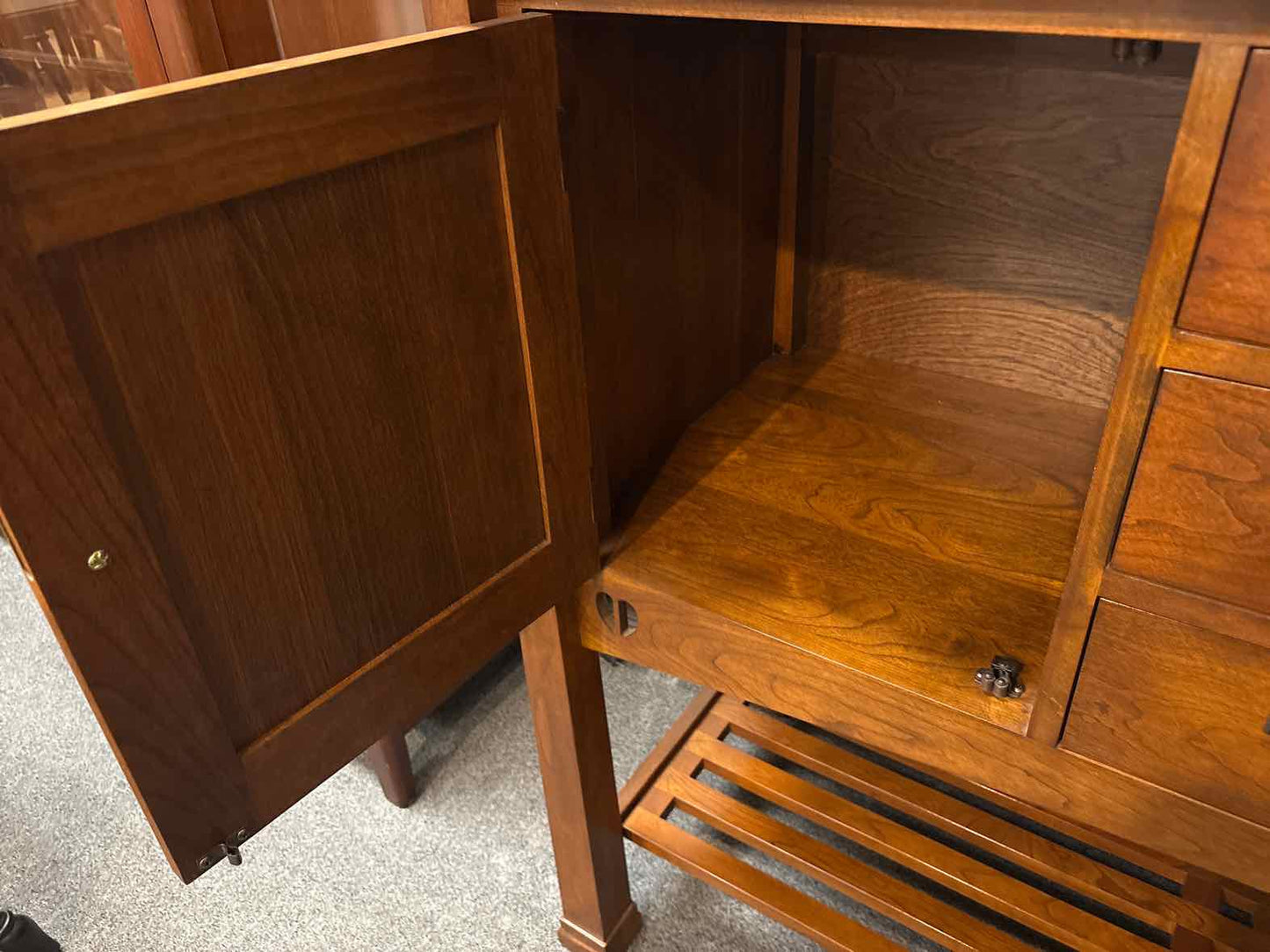 Stickley Cherry Wood Mission Sideboard
