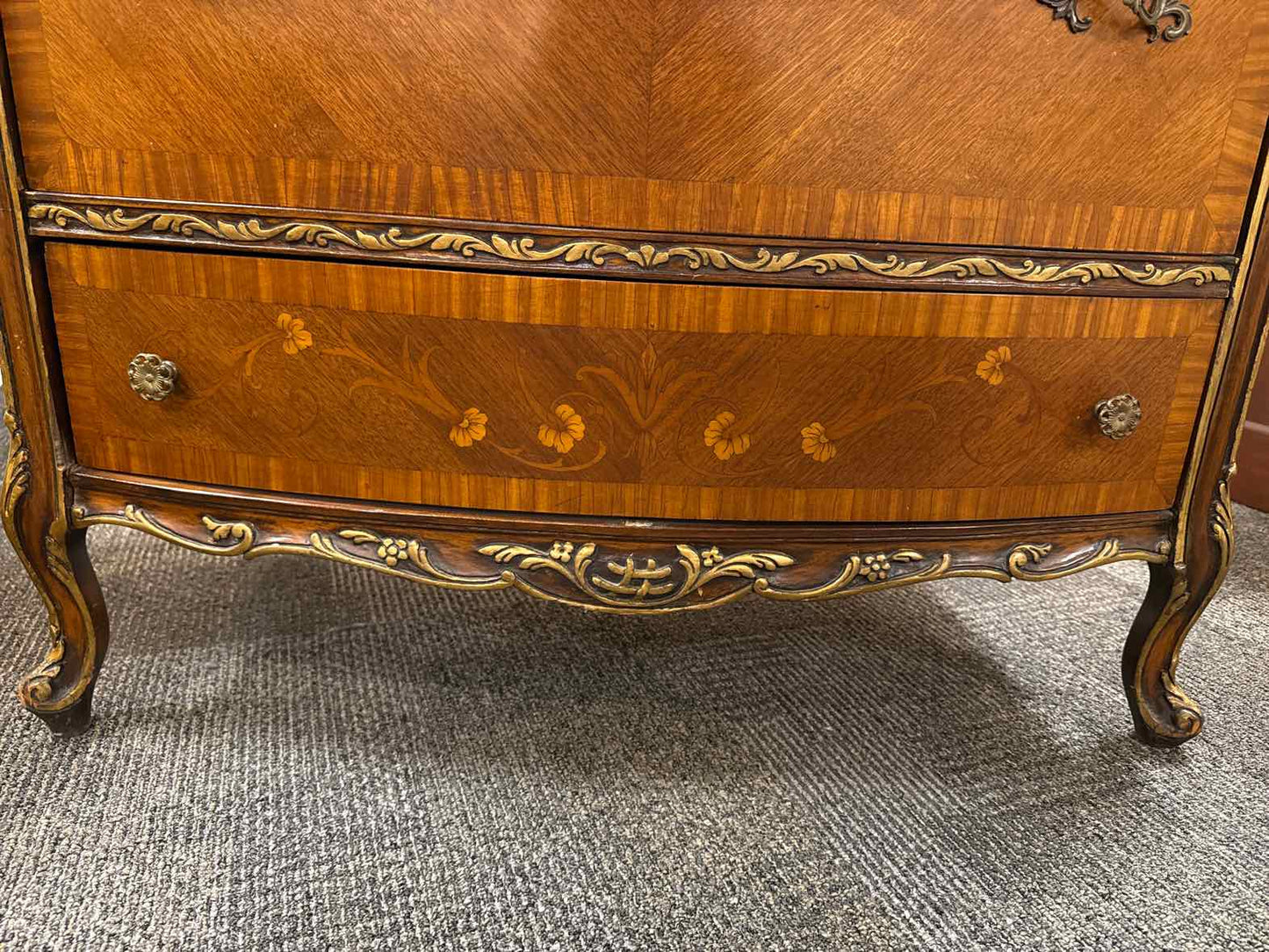 Antique French Provincial Tall Chest