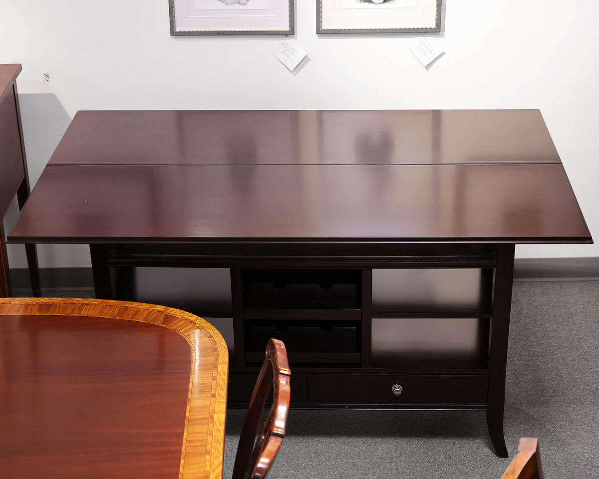 Fold Out Bar Console Table