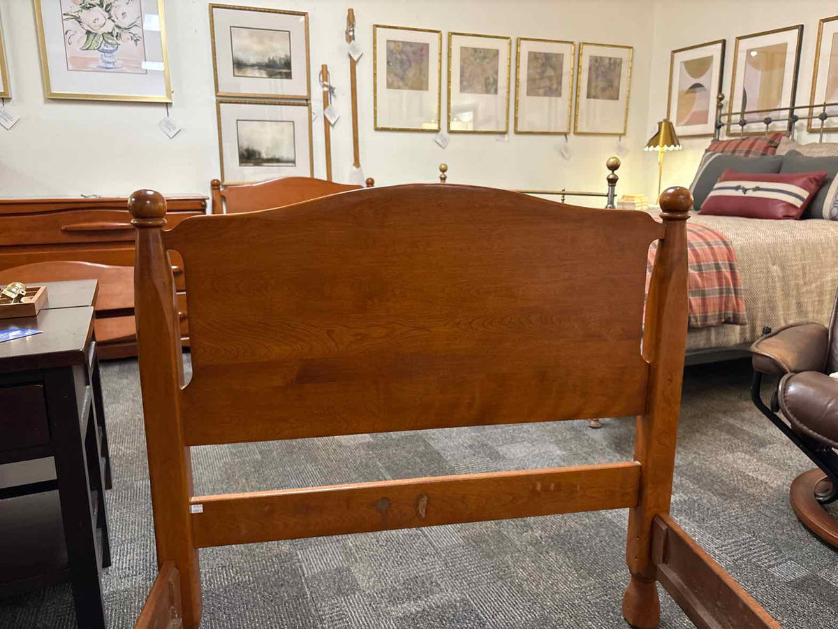 French & Heald Rock Maple Twin Bed