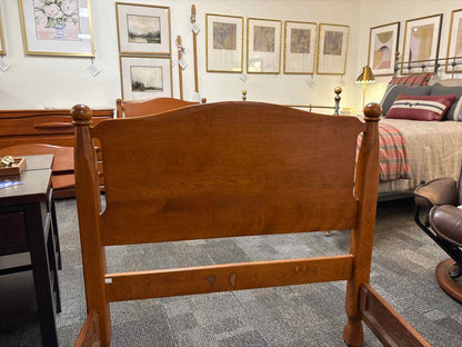 French & Heald Rock Maple Twin Bed