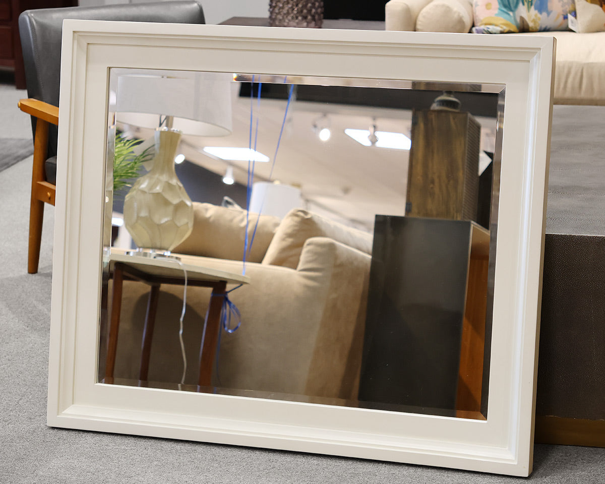 Ivory Framed Mirror