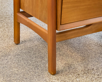 West Elm Mid-Century Thin Bookcase in Acorn Finish