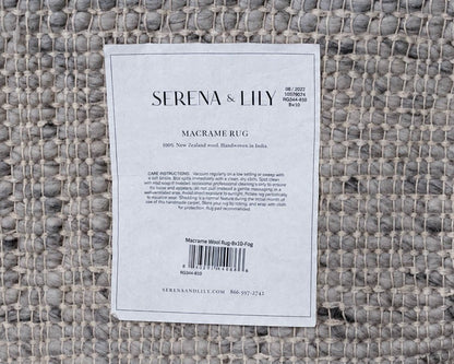 Serena & Lily 'Macreme Area Rug