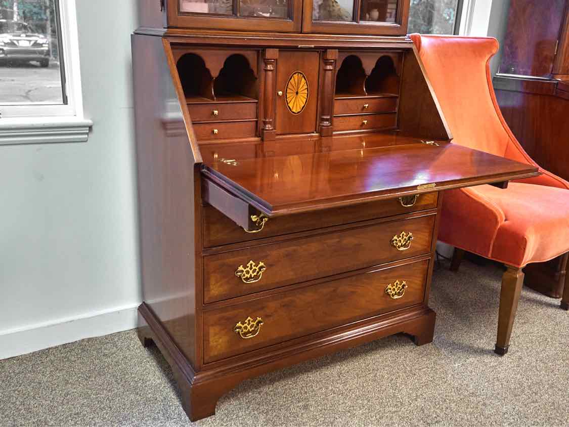 Hickory Chair James River Collection Mahogany Secretary Desk