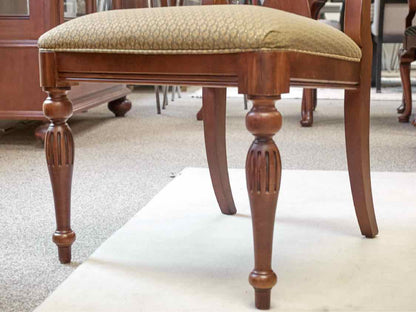 Ethan Allen British Classics Cherry Table & 6 Chair Set