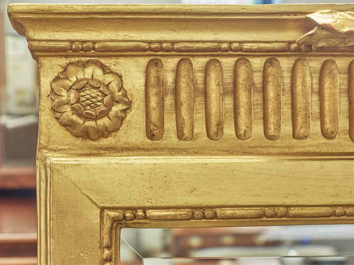 Carvers Guild Newport Bow Trumeau Mirror