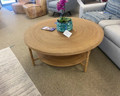 Palecek 'JM Monarch' Twine Round Cocktail Table