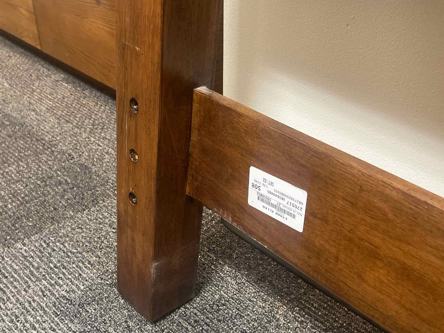 Ethan Allen 'Drake' Full Bed