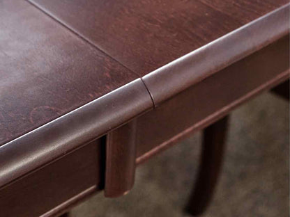 Boston Interiors Dark Cherry Table & Set of 8 Chairs