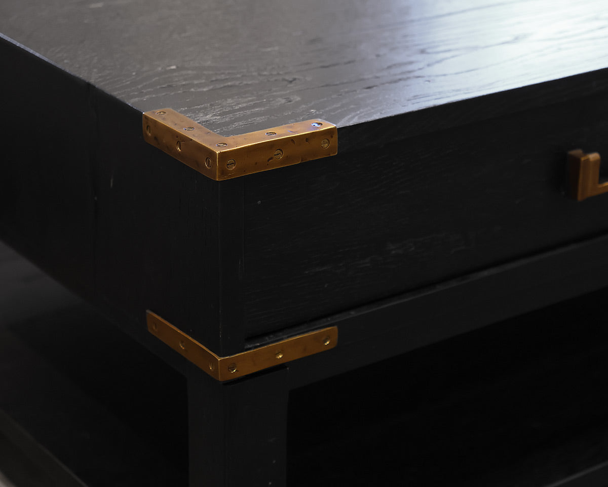 Restoration Hardware Cayden Campaign Coffee Table