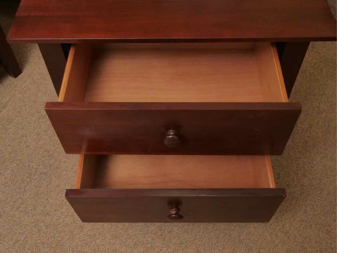 Pair Of Kincaid Cherry 2 Drawer   Nightstands