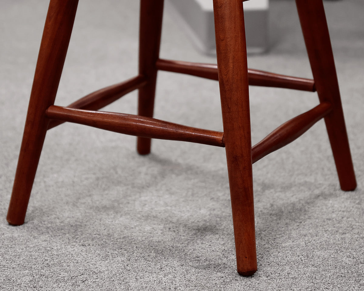 Set of 4 Cherry Counter Stools