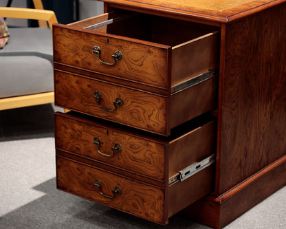 Walnut File Cabinet