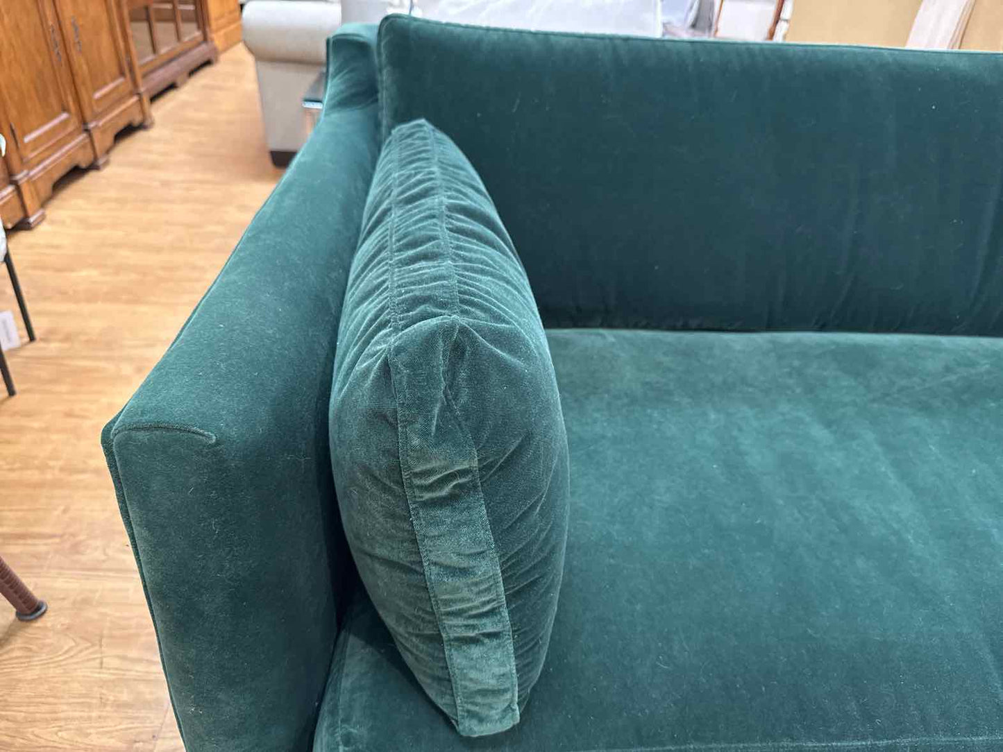 One King's Lane 'Margot' Velvet Sofa