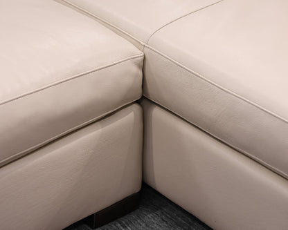 Low Profile Creme Sectional