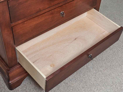 Nichols & Stone Cherry  Louis Phillip Style 4 Drawer Nightstand