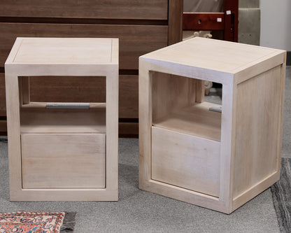 Pair of Pottery Barn Cayman Charging Nightstands
