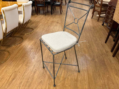 Set of 4 Iron Counter Stools