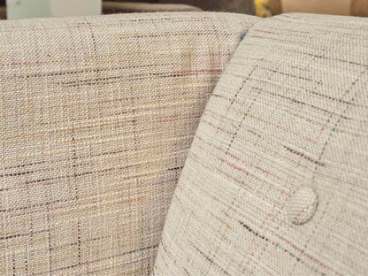 Home Meridian Multi Colored Upholstered Tufted Back Chair