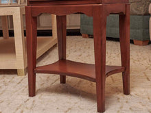 French & Heald  Rock Maple 1 Drawer & Shelf Side Table