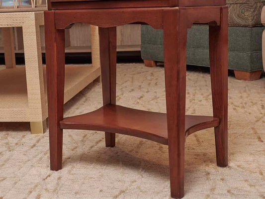 French & Heald  Rock Maple 1 Drawer & Shelf Side Table