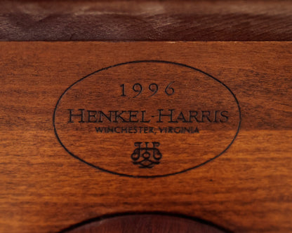 Henkel Harris Double Pedestal Inlaid Dining Table