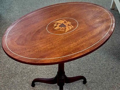 Federal Style Cherry Tilt Top Table