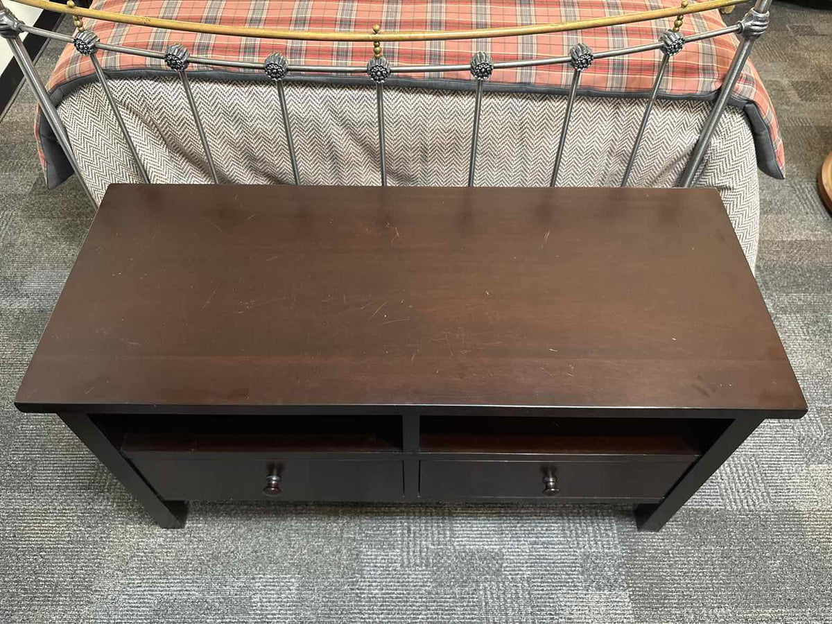 Pottey Barn Espresso Media Console