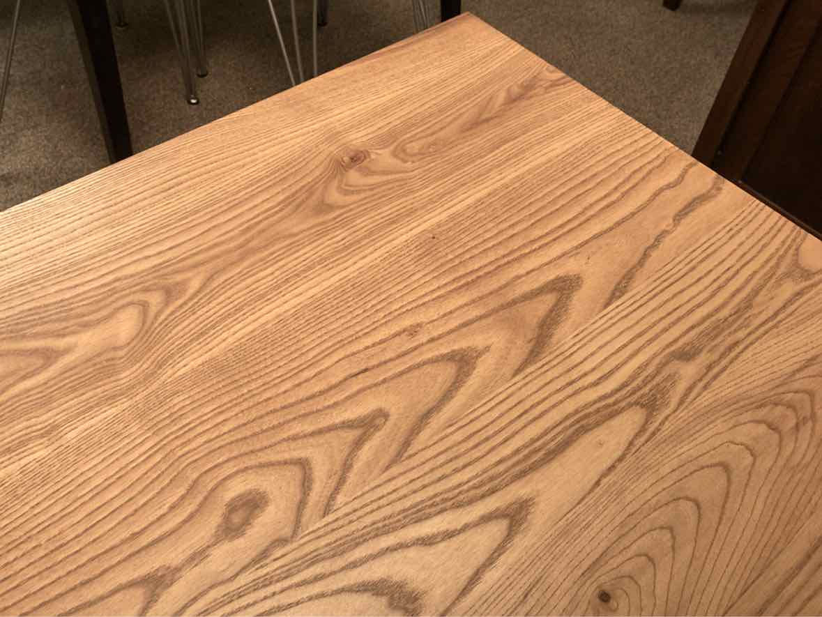 Gat Creek Jackson Dining Table in Ash with Classic Latte Finish