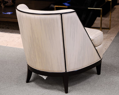 Pair of Bolier Upholstered Slipper Chairs