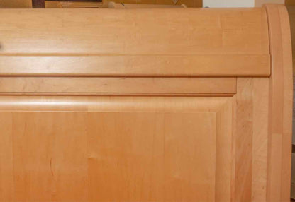 Stanley  Twin Maple Panel Back Sleigh Bed
