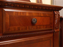Mahogany Finish  7 Drawer Dresser