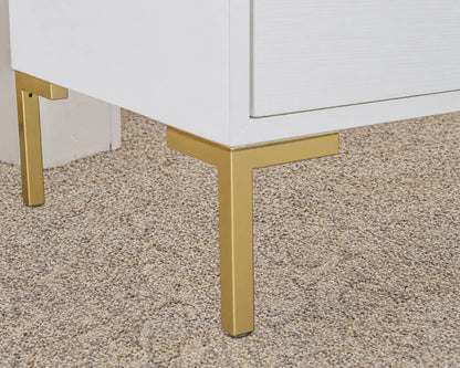 Anthropologie "Ingram" 7 Drawer Dresser in White Finish