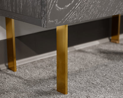 CB2 Jax Cerused Entry Way Cabinet