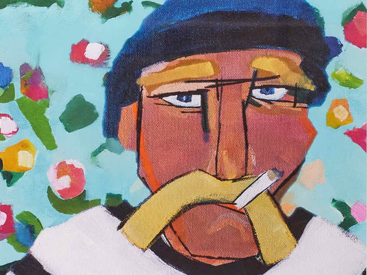 Framed Giclee 'Captains Psychedelic V'