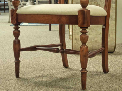 Nichols & Stone Cherry Dining Table & Set of 8 Chairs