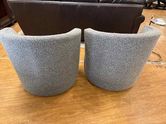 Pair of Room & Board 'Otis' Swivel Chairs