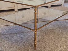 Uttermost 'Henzler' Brass Cocktail Table