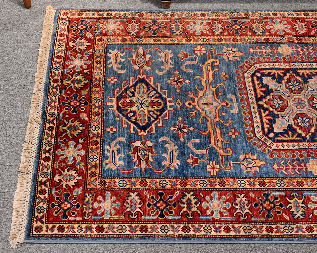 Hand-Knotted 100% Wool Oriental Rug