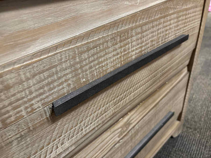 Rustic Contemporary 2-Drawer Nightstand