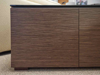 Salamander Berlin 237 Media Console in Wenge with Textured Doors