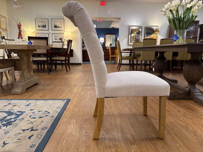 Set of 4 Tufted Dining Chairs