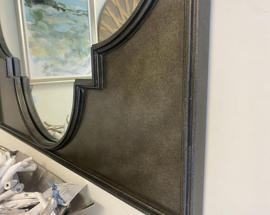 Universal  "Sojourn" Gunmetal Grey Metal Mirror